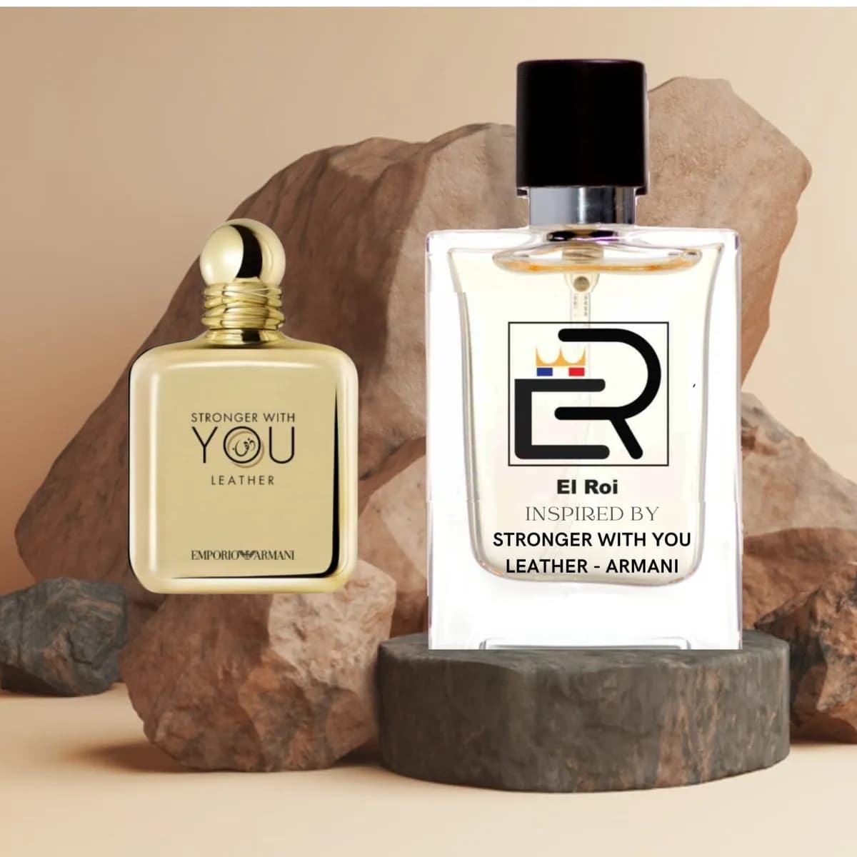 ER01 Inspired by Armani Stronger With You Leather
